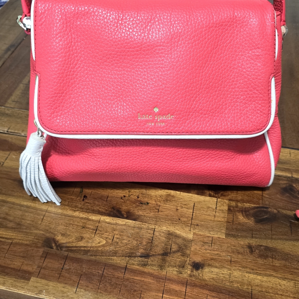Kate Spade Red Handbag and Wallet Set - Picture 2 of 5